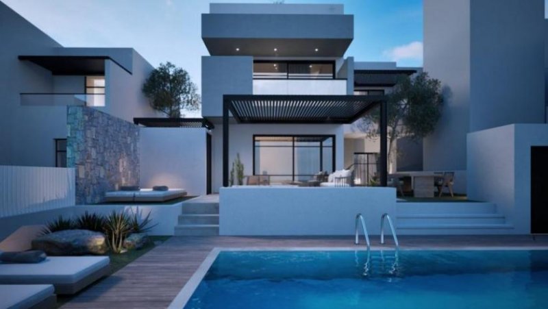 Sisi Kreta, Sisi: Neubau-Projekt! Villa mit Meerblick und Swimmingpool zu verkaufen Haus kaufen
